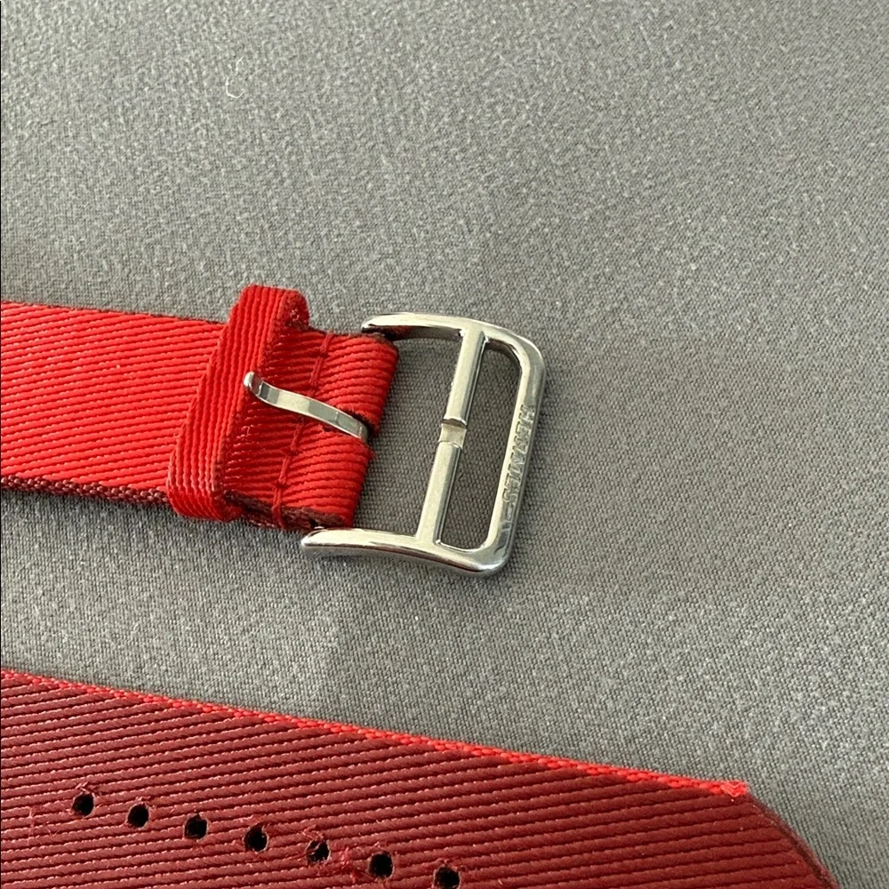 Hermes Red Apple Watch Band 45mm - Picture 2 of 5